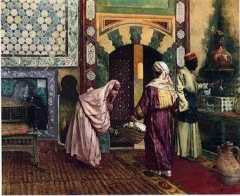 Arab or Arabic people and life. Orientalism oil paintings  373, unknow artist